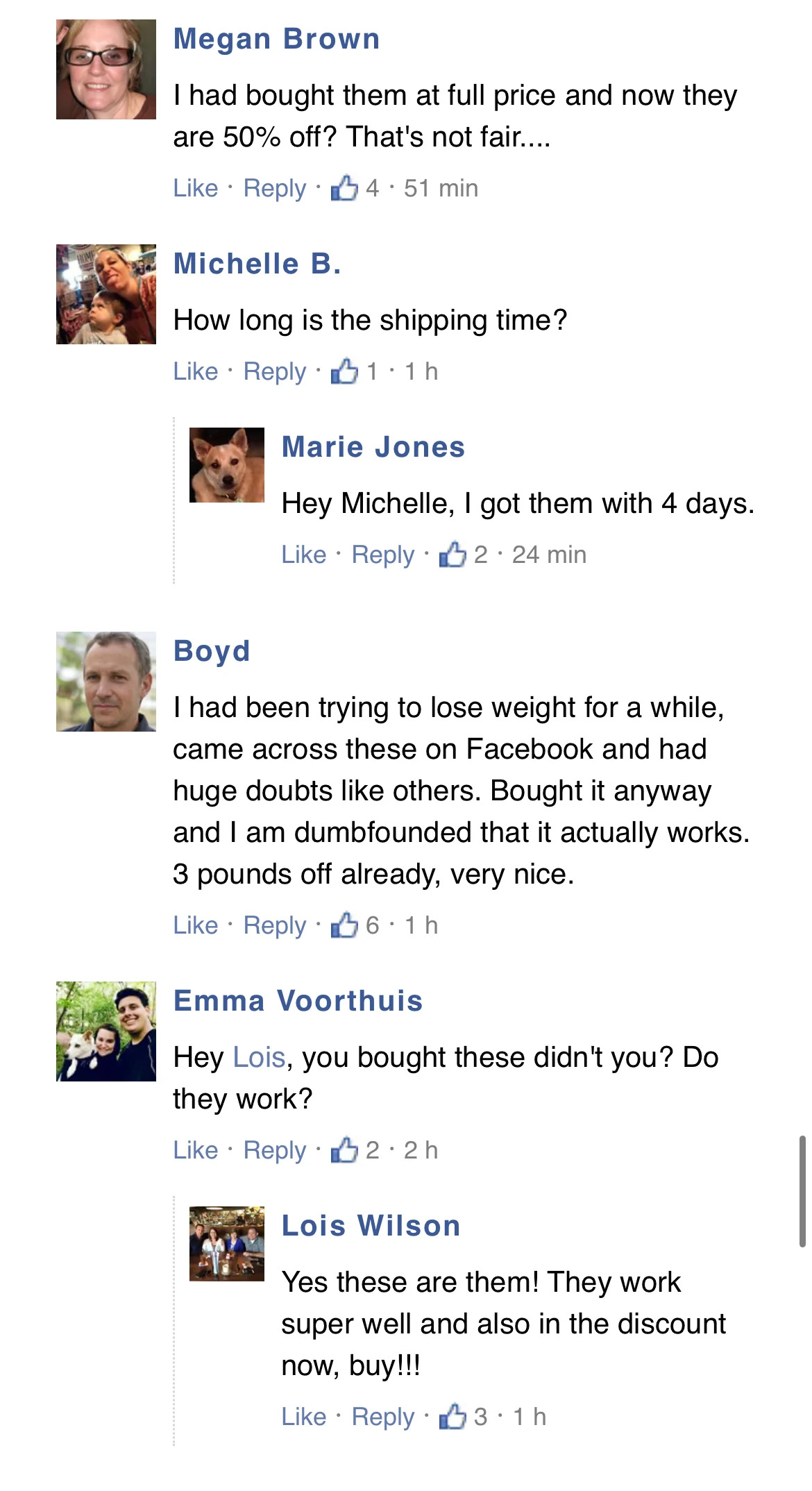 Customer Comments Part 1